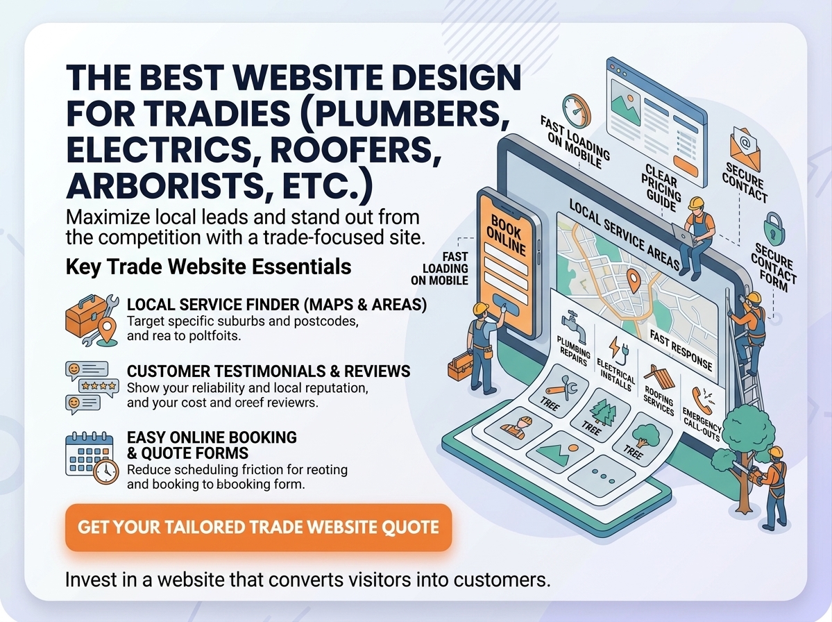 The Best Web Designers for Tradies