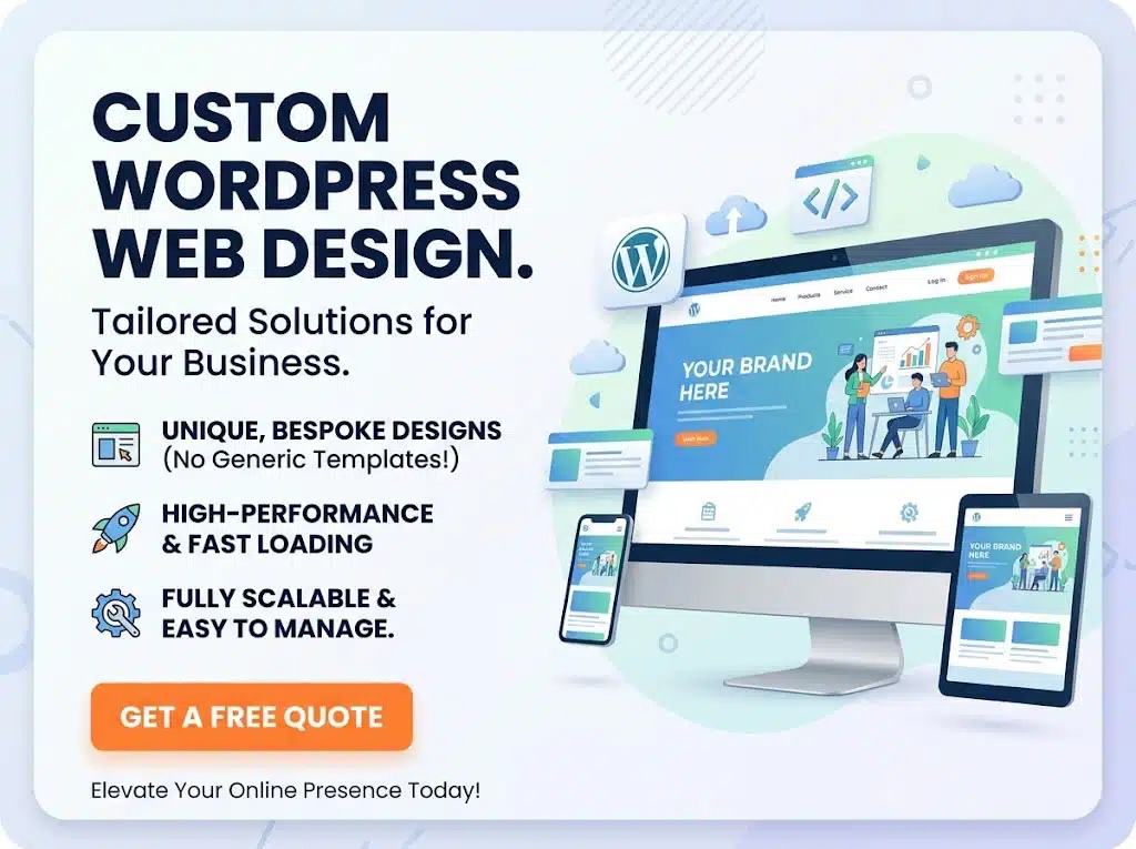 Custom WordPress Web Design vs Cheap DIY Templates!