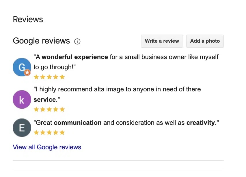 Google Reviews Management